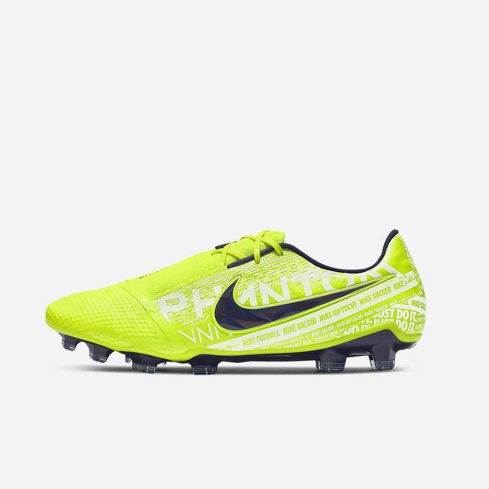 Crampon De Foot Nike Phantom Venom Elite FG Fluo 8270-164 Volt/Volt/Obsidian Femme | BEP-19114757